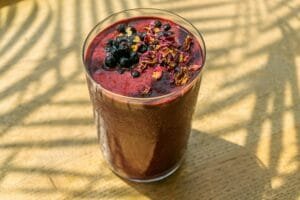 Healthy Anti-Aging Berry Drink